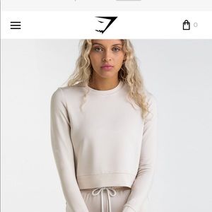 Gymshark Solace Sweater In Sand